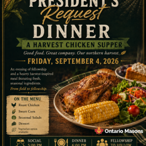 September Chicken Dinner at the 183 Club