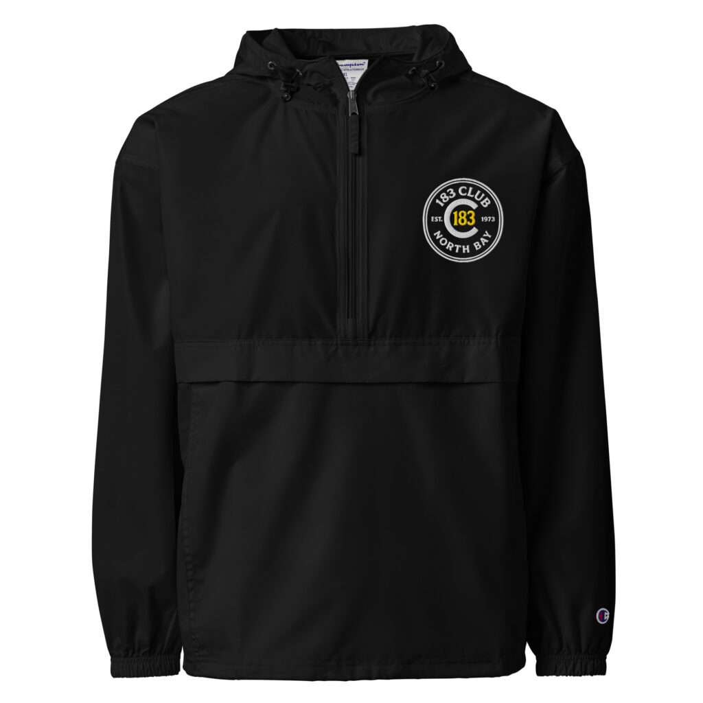 Embroidered Champion Packable Jacket